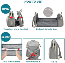 Load image into Gallery viewer, MomStash™ - Diaper Baby Bag
